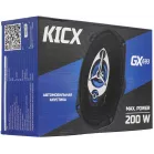 Колонки автомобильные Kicx GX-693 200Вт 92дБ 4Ом 15x23см (6x9дюйм) (ком.:2кол.) коаксиальные трехполосные