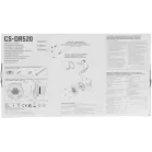 Колонки автомобильные JVC CS-DR520 260Вт 88дБ 4Ом 13см (5дюйм) (ком.:2кол.) коаксиальные двухполосные