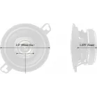 Колонки автомобильные Pioneer TS-A879 (без решетки) 450Вт 85дБ 4Ом 7.6см (3дюйм) (ком.:2кол.) твитер двухполосные