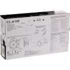 Колонки автомобильные JVC CS-J610X (без решетки) 300Вт 92дБ 4Ом 14.24см (6дюйм) (ком.:2кол.) коаксиальные однополосные