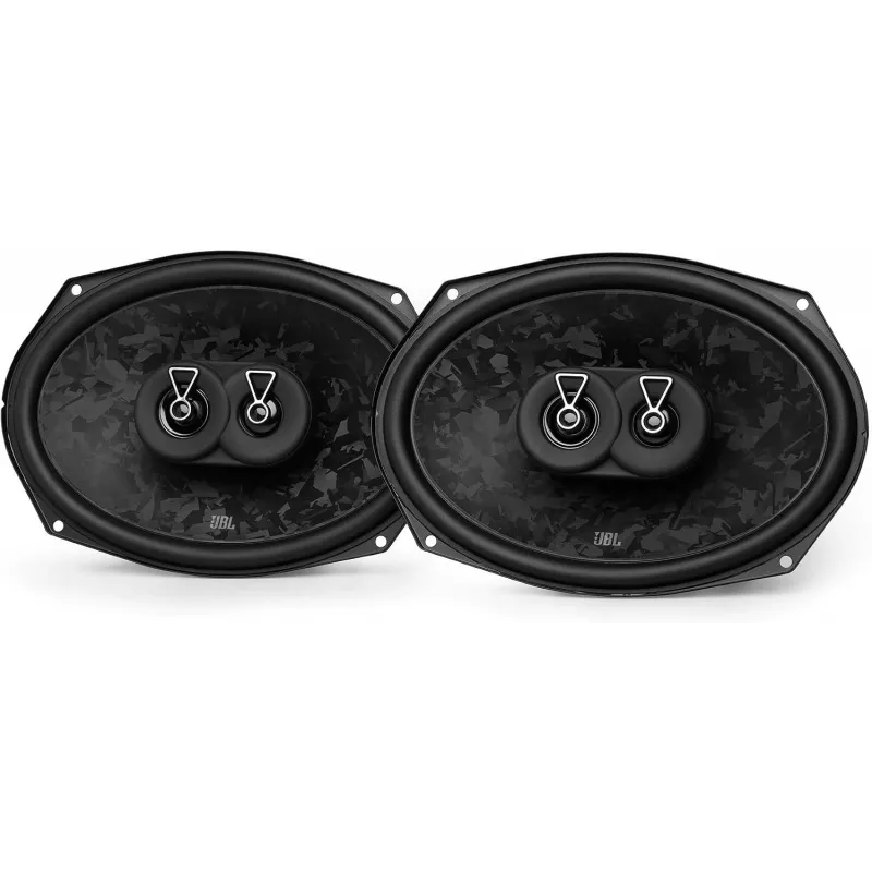 Колонки автомобильные JBL Stage3 968MF (без решетки) 640Вт 92дБ 4Ом 16x23см (6x9дюйм) (ком.:2кол.) коаксиальные трехполосные