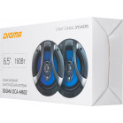 Колонки автомобильные Digma DCA-M602 160Вт 90дБ 4Ом 16.5см (6 1/2дюйм) (ком.:2кол.) коаксиальные двухполосные