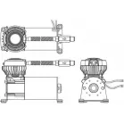 Автомобильный компрессор Berkut PRO-17 36л/мин шланг 0.5м
