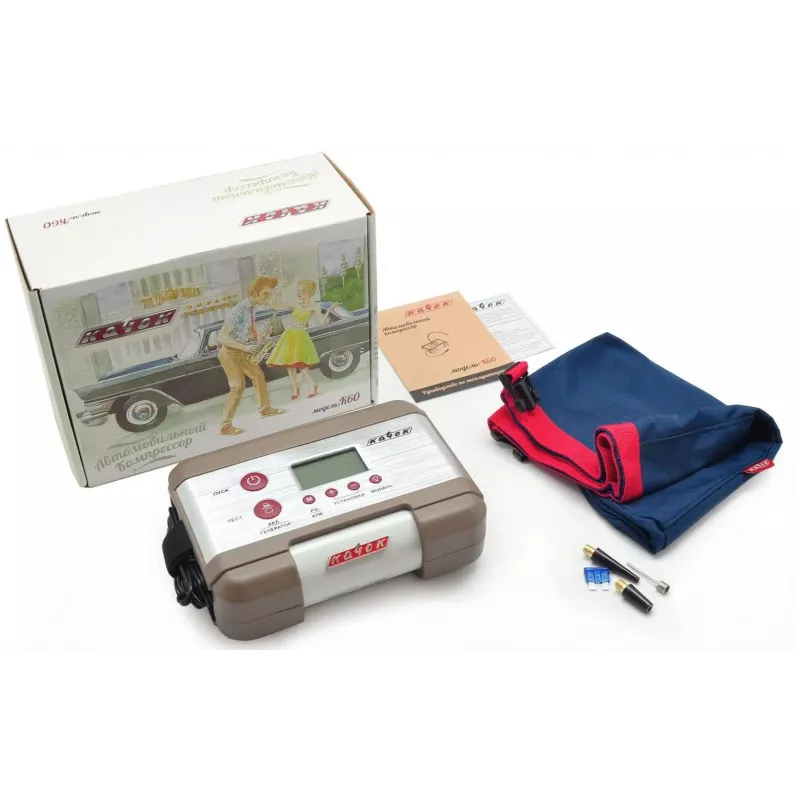 Автомобильный компрессор Качок K60 35л/мин