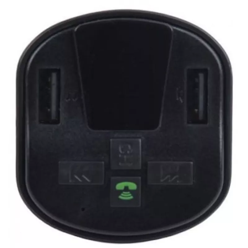 Автомобильный FM-модулятор ACV FMT-122B черный MicroSD BT USB (37576)