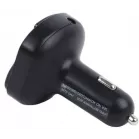 Автомобильный FM-модулятор ACV FMT-122B черный MicroSD BT USB (37576)