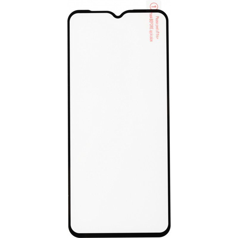 Защитное стекло для экрана DF rmColor-10 черный для Realme C11 1шт. (DF RMCOLOR-10 (BLACK))