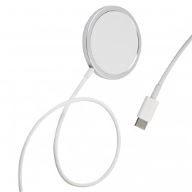 Беспроводное зар./устр. Redline Qi-13 1A USB Type-C для Apple белый (УТ000023447)