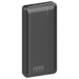 Мобильный аккумулятор Hiper MX Pro 20000 20000mAh QC PD 3A черный (MX PRO 20000 BLACK)