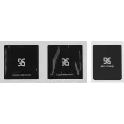 Защитное стекло для экрана DF inColor-08 черный для Infinix Smart 6 2.5D 1шт. (DF INCOLOR-08 (BLACK))