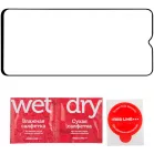 Защитное стекло для экрана Redline черный для Honor X6a 2.5D 1шт. (УТ000036724)