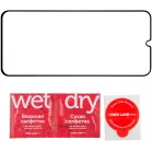 Защитное стекло для экрана Redline черный для Honor X7a Plus 2.5D 1шт. (УТ000037244)