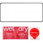 Защитное стекло для экрана Redline черный для Infinix Hot 40i 2.5D 1шт. (УТ000038290)