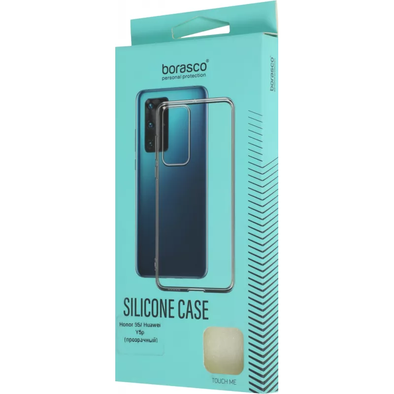 Чехол (клип-кейс) BoraSCO для Honor 9S прозрачный (38850)