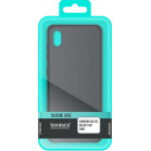 Чехол (клип-кейс) BoraSCO для Samsung Galaxy A01 Core Silicone Case черный (матовый) (39204)