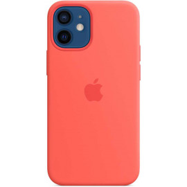 Чехол (клип-кейс) Apple для Apple iPhone 12 mini Silicone Case with MagSafe розовый цитрус (MHKP3ZE/A)