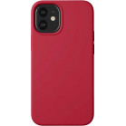 Чехол (клип-кейс) Deppa для Apple iPhone 12 mini Liquid Silicone красный (87786)