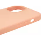 Чехол (клип-кейс) Deppa для Apple iPhone 12 mini Liquid Silicone розовый (87710)