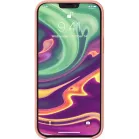 Чехол (клип-кейс) Deppa для Apple iPhone 12/12 Pro Liquid Silicone розовый (87712)