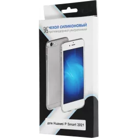 Чехол (клип-кейс) DF для Huawei P Smart (2021) hwCase-98 прозрачный (DF HWCASE-98)