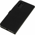 Чехол (флип-кейс) DF для Xiaomi Poco M3 poFlip-03 черный (DF POFLIP-03 (BLACK))