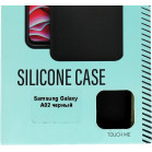 Чехол (клип-кейс) BoraSCO для Samsung Galaxy A02 Silicone Case черный (39906)