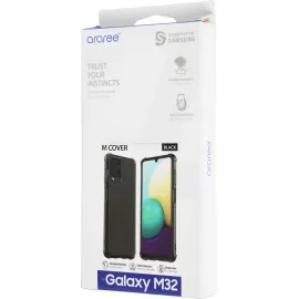 Чехол (клип-кейс) Samsung для Samsung Galaxy M32 araree M cover черный (GP-FPM325KDABR)