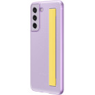 Чехол (клип-кейс) Samsung для Samsung Galaxy S21 FE Slim Strap Cover фиолетовый (EF-XG990CVEGRU)