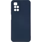 Чехол (клип-кейс) BoraSCO для Xiaomi Redmi 10 Microfiber Case синий (40473)