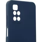 Чехол (клип-кейс) BoraSCO для Xiaomi Redmi 10 Microfiber Case синий (40473)