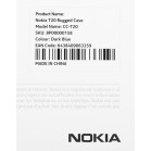 Чехол Nokia для Nokia T20 Rugged Case полиуретан синий (8P00000158)