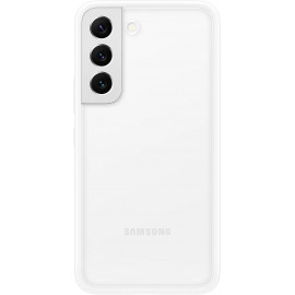 Чехол (клип-кейс) Samsung для Samsung Galaxy S22 Frame Cover белый/прозрачный (EF-MS901CWEGRU)