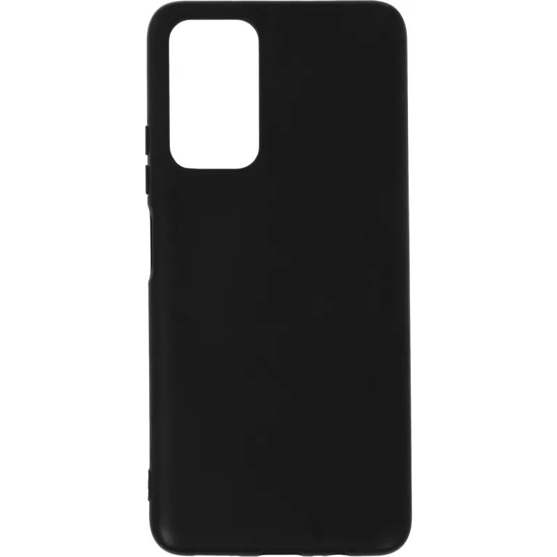 Чехол (клип-кейс) BoraSCO для Xiaomi Poco M4 Pro Silicone Case черный (матовый) (70106)