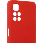 Чехол (клип-кейс) BoraSCO для Xiaomi Poco M4 Pro 5G Microfiber Case красный (70107)