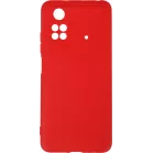 Чехол (клип-кейс) DF для Poco M4 Pro (4G) poCase-03 красный (POCASE-03 (RED))