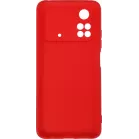 Чехол (клип-кейс) DF для Poco M4 Pro (4G) poCase-03 красный (POCASE-03 (RED))