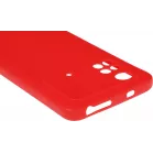 Чехол (клип-кейс) DF для Poco M4 Pro (4G) poCase-03 красный (POCASE-03 (RED))