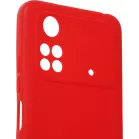 Чехол (клип-кейс) DF для Poco M4 Pro (4G) poCase-03 красный (POCASE-03 (RED))