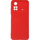 Чехол (клип-кейс) DF для Poco M4 Pro (4G) poOriginal-06 красный (POORIGINAL-06 (RED))