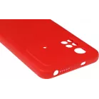 Чехол (клип-кейс) DF для Poco M4 Pro (4G) poOriginal-06 красный (POORIGINAL-06 (RED))