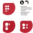 Чехол (клип-кейс) DF для Poco M4 Pro (4G) poOriginal-06 красный (POORIGINAL-06 (RED))