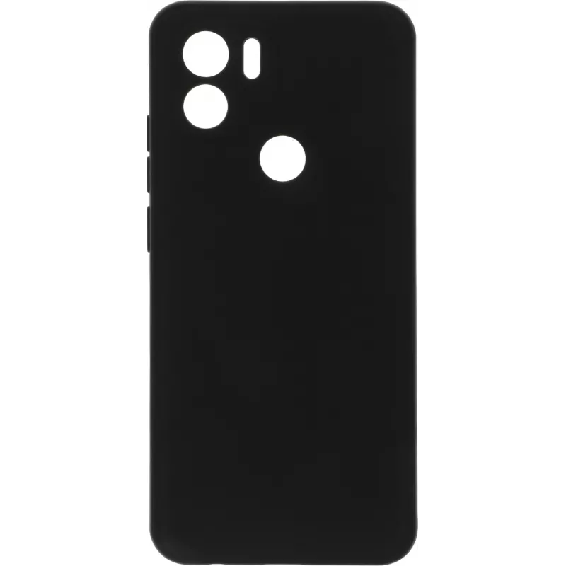 Чехол (клип-кейс) BoraSCO для Xiaomi Redmi A1+ Silicone Case черный (70938)