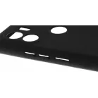 Чехол (клип-кейс) BoraSCO для Xiaomi Redmi A1+ Silicone Case черный (70938)