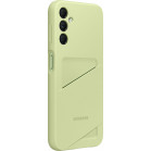 Чехол (клип-кейс) Samsung для Samsung Galaxy A14 Card Slot Case A14 лайм (EF-OA146TGEGRU)