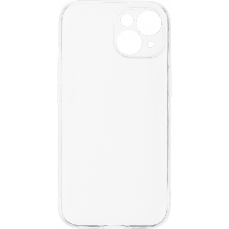 Чехол (клип-кейс) BoraSCO для Apple iPhone 15 Silicone Case прозрачный (72413)