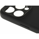 Чехол (клип-кейс) BoraSCO для Apple iPhone 15 Pro черный (72429)