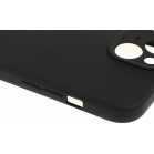 Чехол (клип-кейс) BoraSCO для Apple iPhone 15 Microfiber Case черный (72433)