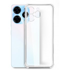 Чехол (клип-кейс) BoraSCO для Tecno Spark 10 Pro Bumper Case прозрачный (71708)