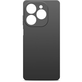 Чехол (клип-кейс) BoraSCO для Tecno Spark Go 2024 Silicone Case черный (72719)