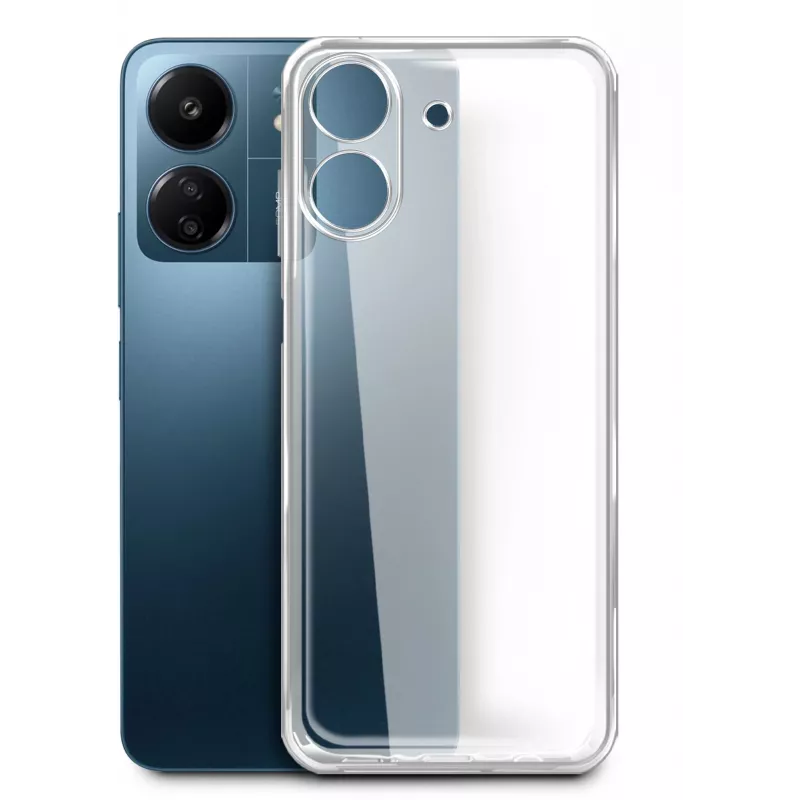 Чехол (клип-кейс) BoraSCO для Xiaomi Redmi 13C Silicone Case прозрачный (72840)